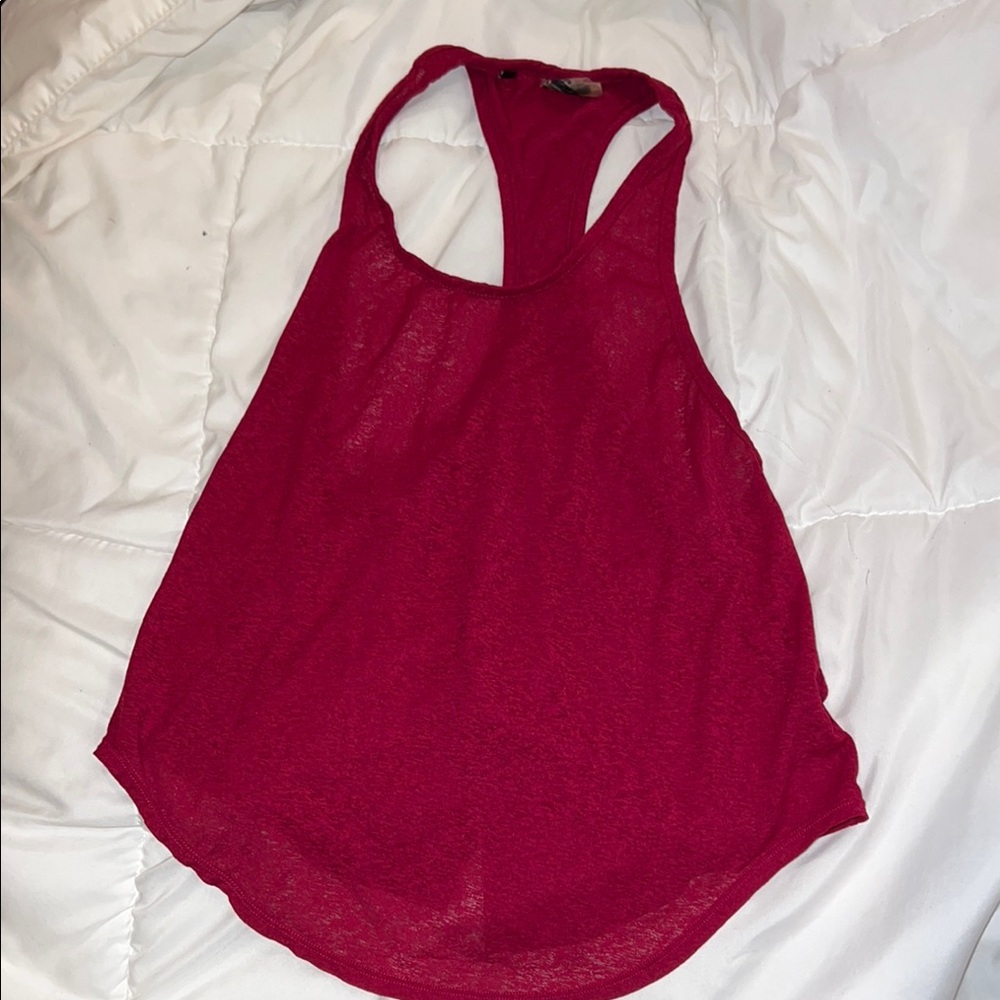 Women's Gymshark Red tank top